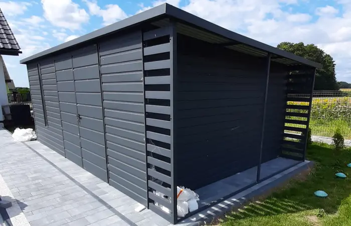 plechové garáže